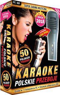 Karaoke Polskie Przeboje edycja 2018 z mikrofonem (PC-DVD)