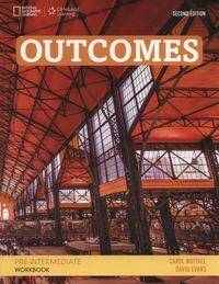 Outcomes 2e Pre Intermediate Workbook + CD National Geographic