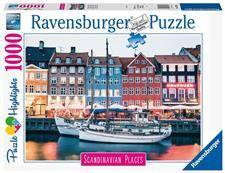 Puzzle Skandynawske miasto 1000 el. 167395 RAVENSBURGER
