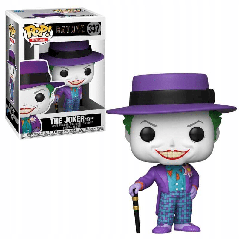 POP Heroes: Batman 1989 - Joker w/Hat