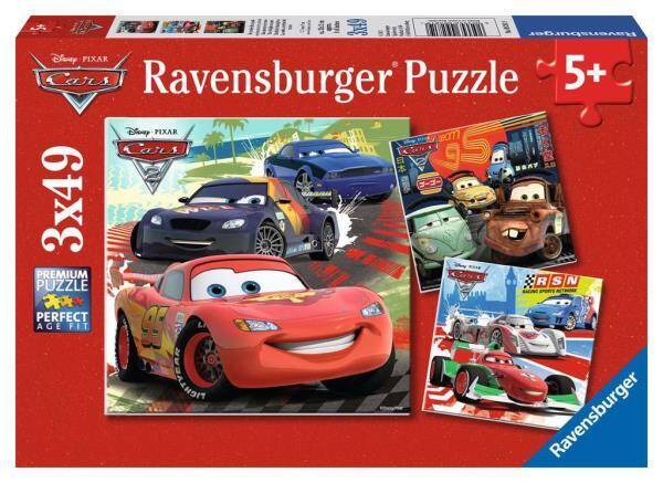 Puzzle 3x49el Auta 2 092819 RAVENSBURGER p8