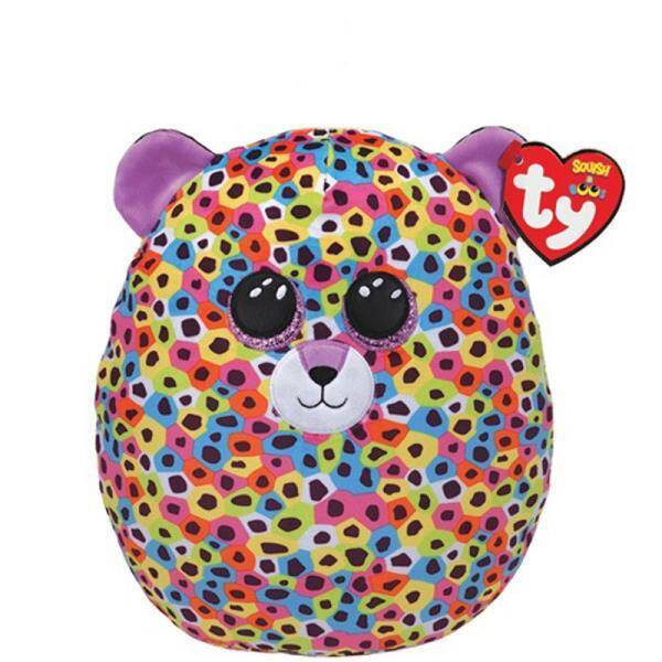 TY Squish-a-Boos Giselle tęczowy lampart z rogiem 30cm 39188