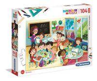 Puzzle 104 Maxi SuperColor My Classroom