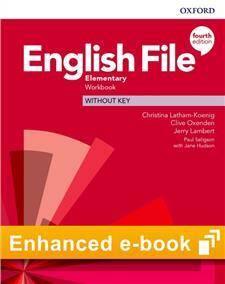 English File Fourth Edition Elementary Workbook e-book