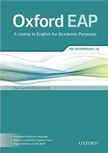 Oxford EAP B1: English for Academic Purposes SB (DVD-ROM)PK
