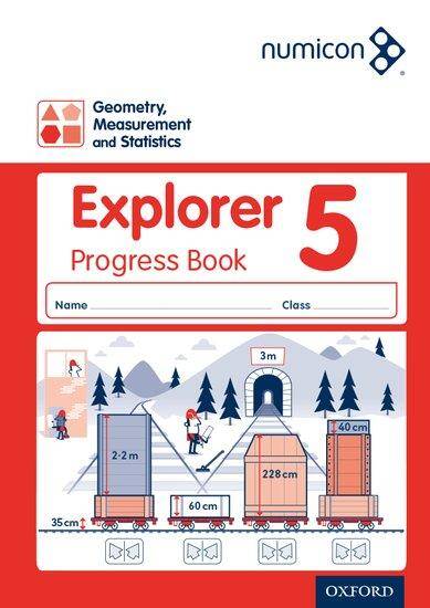 Numicon - Geometry, Measurement and Statistics 5 Explorer Progress Book Single