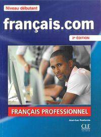 Francais.com podręcznik + DVD Rom  Niveau debutant 2ed