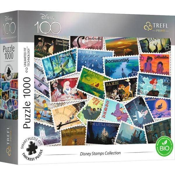 Puzzle 1000el UFT Disney Stamps Collection 10760 Trefl
