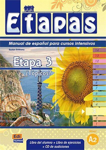 Etapas 3 Język hiszpański podręcznik z ćwiczeniami +CD
