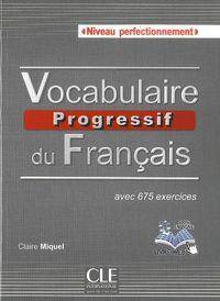 Vocabulaire progressif du français - Niveau perfectionnement - Książka +  CD