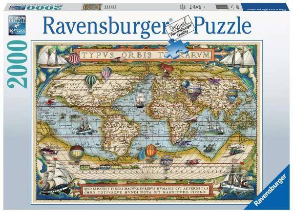 Puzzle 2000el Dokoła świata 168255 RAVENSBURGER