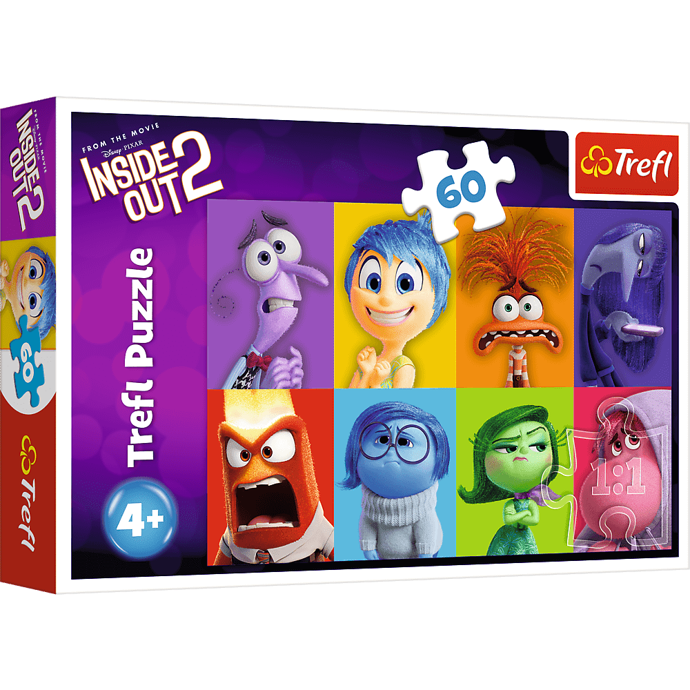 Puzzle 60 Poznaj swoje emocje Disney Inside Out 2 17397