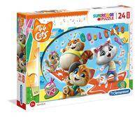 Puzzle Supercolor 24 Maxi Koty