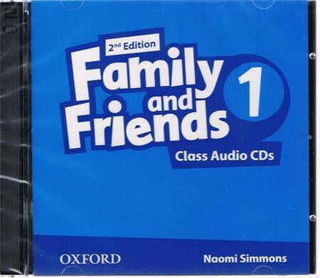 Family and Friends 2 edycja: 1 Class Audio CD (2)