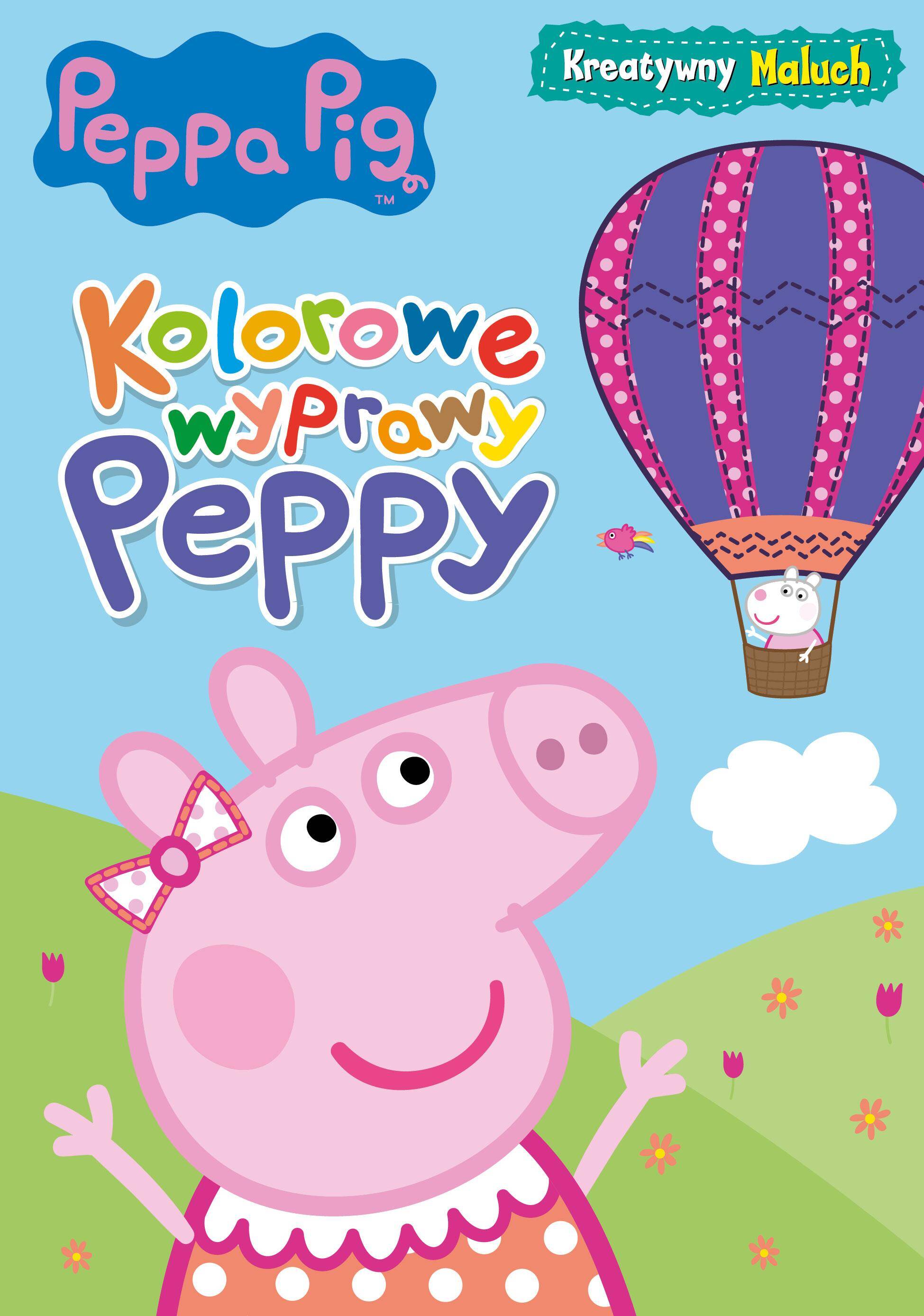 Kolorowe wyprawy Peppy. Kreatywny maluch. Świnka Peppa