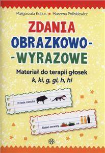 Zdania obrazkowo-wyrazowe k, ki, g, gi, h, hi