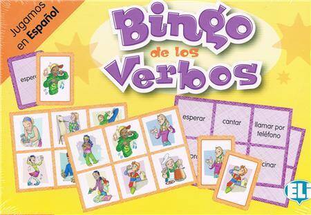 Eli Bingo de los verbos  Espanol Gra językowa (hiszpański)