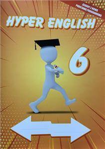 HYPER ENGLISH klasa 6 - ćwiczenie edukacyjne z naklejkami Zeszyt idealny do zdalnego nauczania