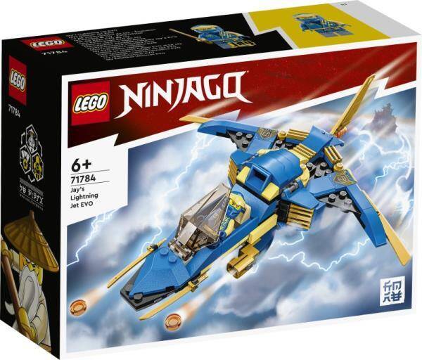 LEGO 71784 NINJAGO Odrzutowiec ponaddźwiękowy Jay'a 6+