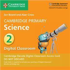 Cambridge Primary Science Stage 2 Cambridge Elevate Digital Classroom Access Card (1 Year)