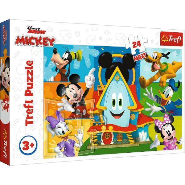 Puzzle 24 Maxi Myszka Mickey i przyjaciele 14351 Trefl