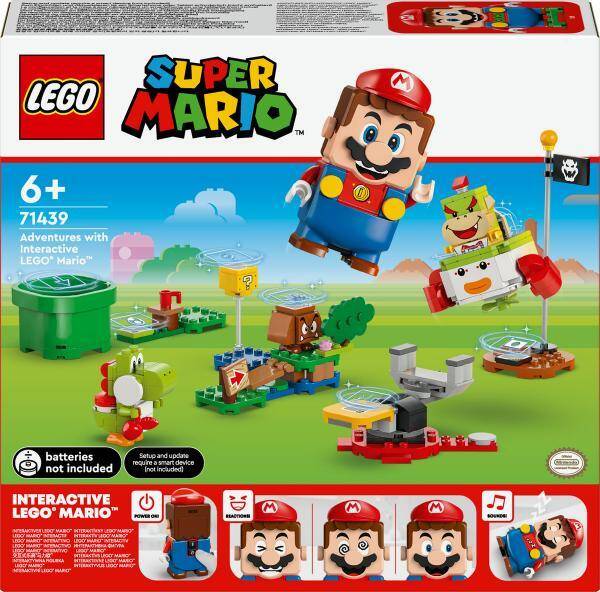 LEGO® SUPER MARIO Przygody z figurką Mario 71439 (218 elementów)