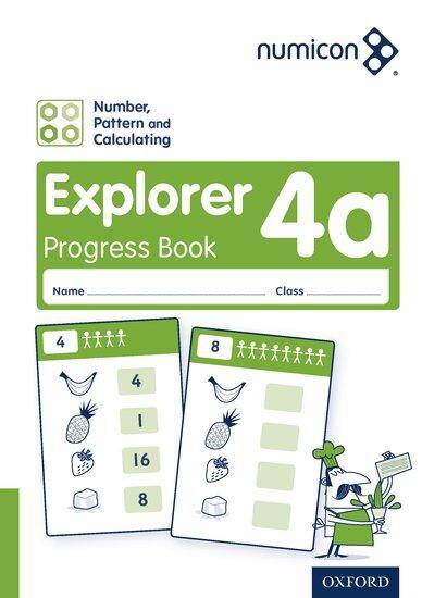 Numicon - Explorer Progress Book 4A Pack of 30