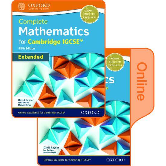 Complete Mathematics for Cambridge IGCSE Extended: Print & Online Student Book Pack (Fifth Edition)