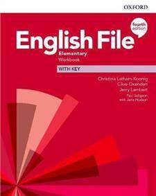 English File Fourth Edition Elementary Workbook with Key (ćwiczenia z kluczem 4E, 4th ed., czwarta edycja)