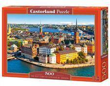 Puzzle 500 el. B 52790 Stare Miasto Sztokholm Szwecja The Old Town of Stockholm, Sweden