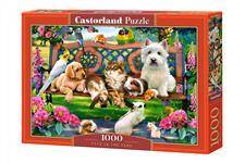 Puzzle 1000 el C 104383-2 Zwierzęta w parku