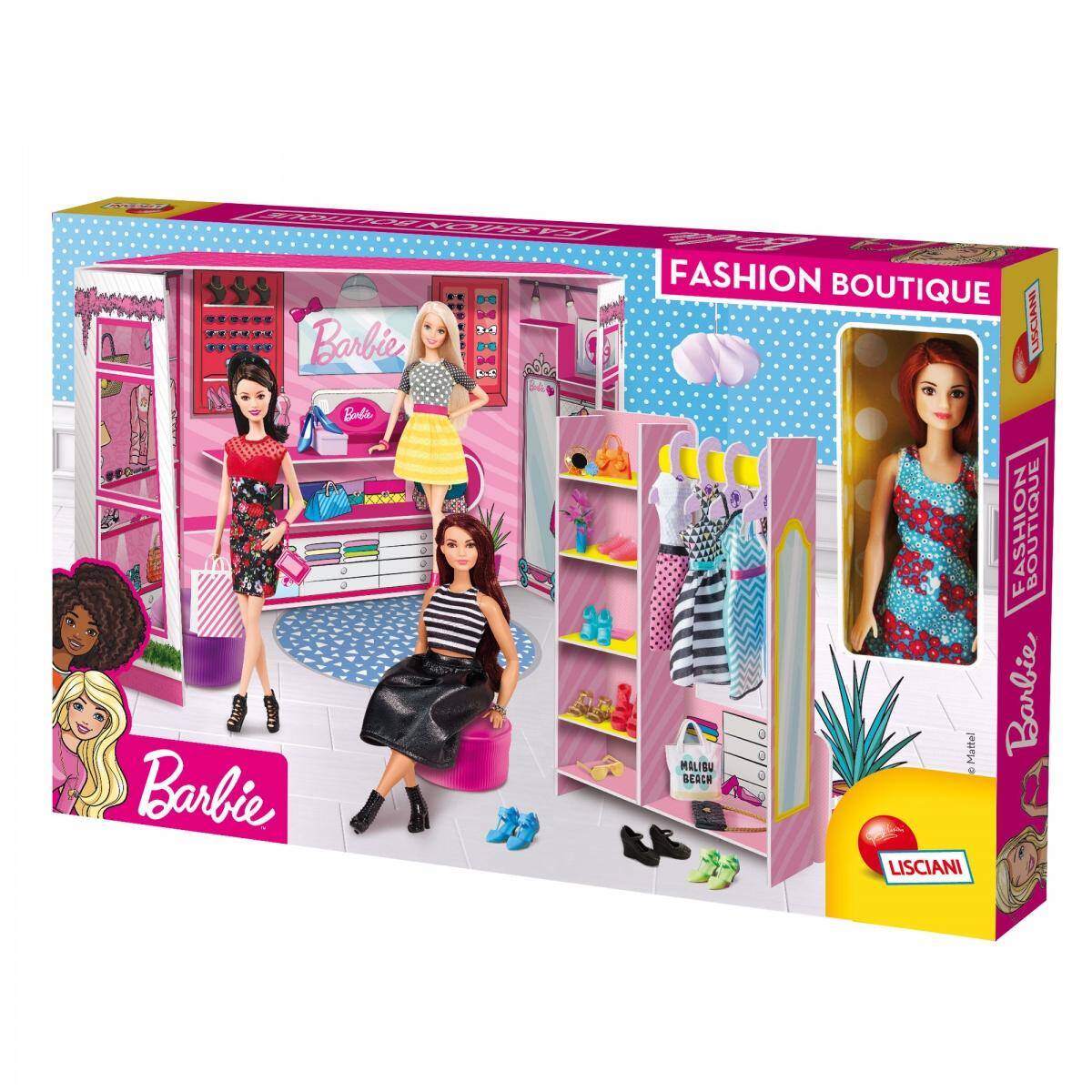 Domek tekturowy Barbie fashion boutique with doll 304-76918
