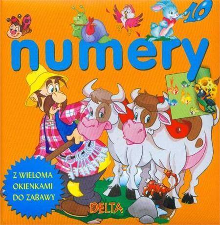 Numery - książeczka do zabawy