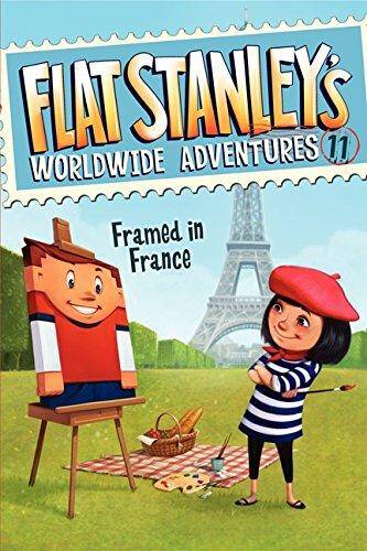 Flat Stanleys Worldwide Adventures #11 Framed in France