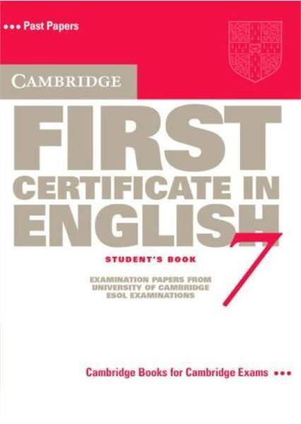 Cambridge First Certificate in English 7 Student's Book