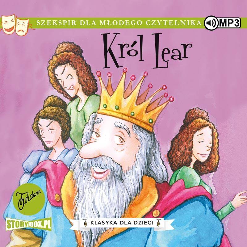 CD MP3 Król Lear. Klasyka dla dzieci. William Szekspir