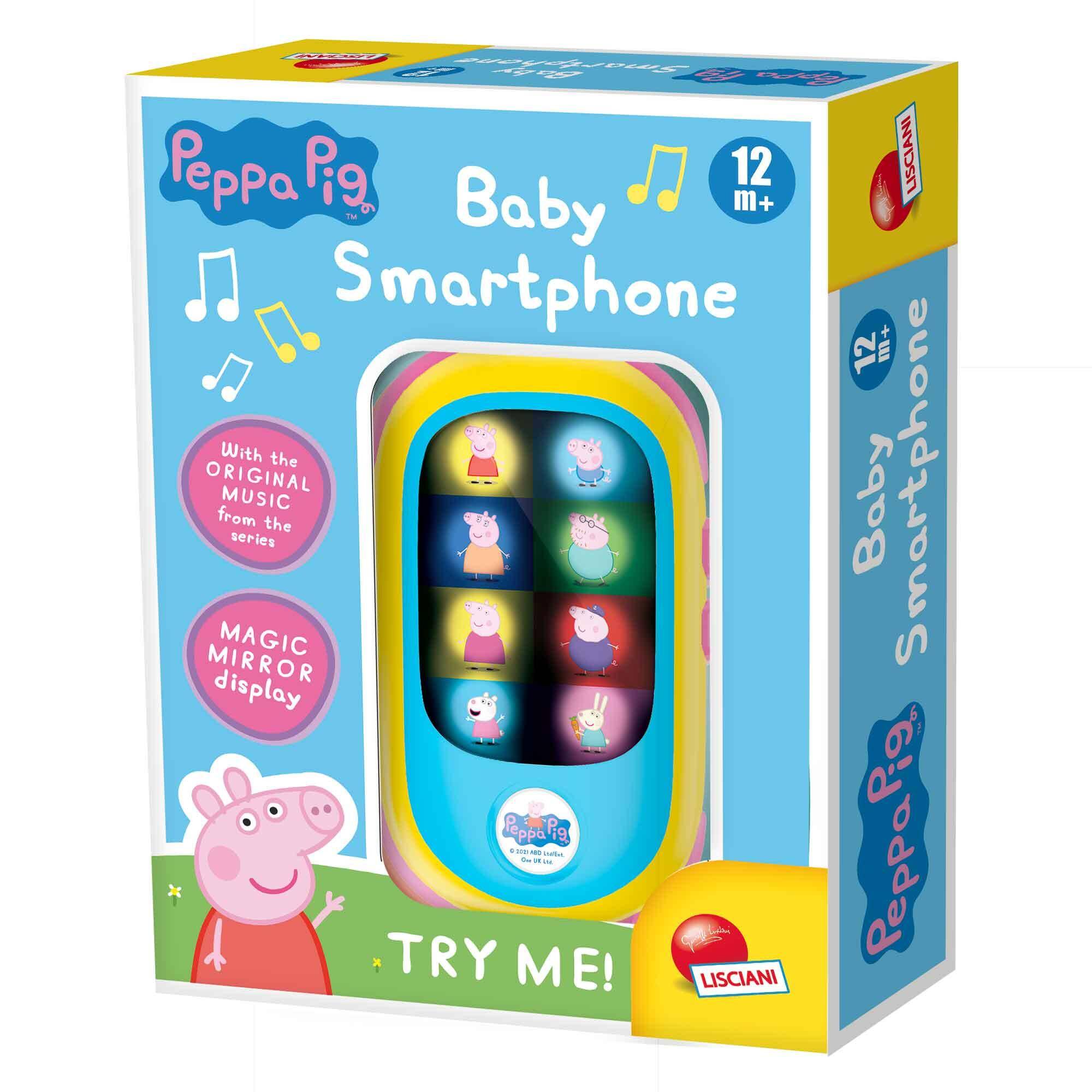 Telefon Baby smartphone LED Pepa pig 304-92253