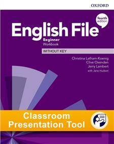 English File Fourth Edition Beginner Workbook Classroom Presentation Tool Online Code