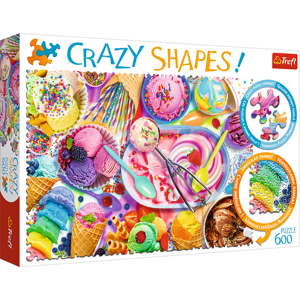 Puzzle 600 Crazy Shapes Słodkie marzenie 11119