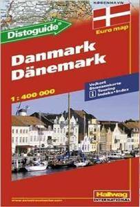 Denmark mapa samochodowa 1:300 000