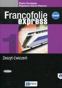 Francofolie express 1 Zeszyt ćwiczeń (Zdjęcie 1)