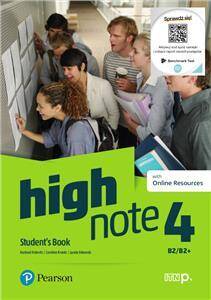 High Note  4 Student’s Book + benchmark + kod (Digital Resources + Interactive eBook)