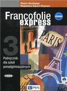 Francofolie express 3 Podręcznik + CD
