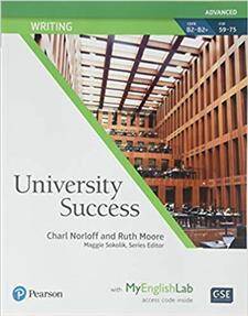 University Success Advanced: Writing Student's Book with MyEngLab