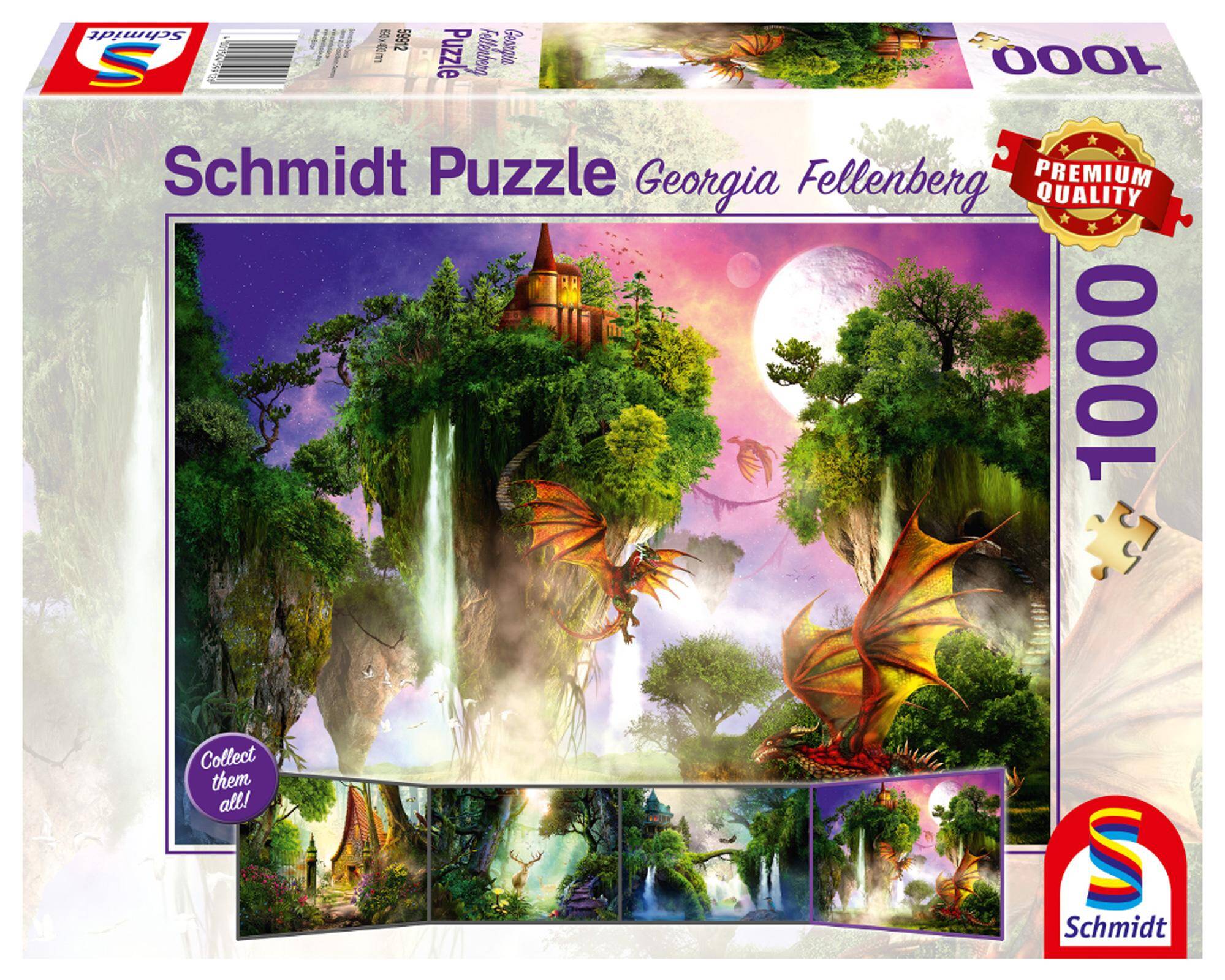 Puzzle 1000 PQ Opiekunowie lasu G.Fellenberg 110818