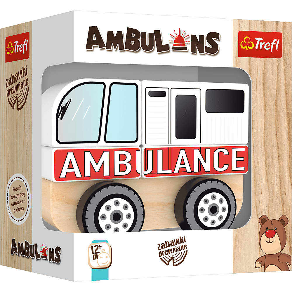 Ambulans drewniany 61000