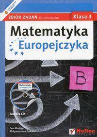 Matematyka Europejczyka 3 Zbiór zadań z płytą CD