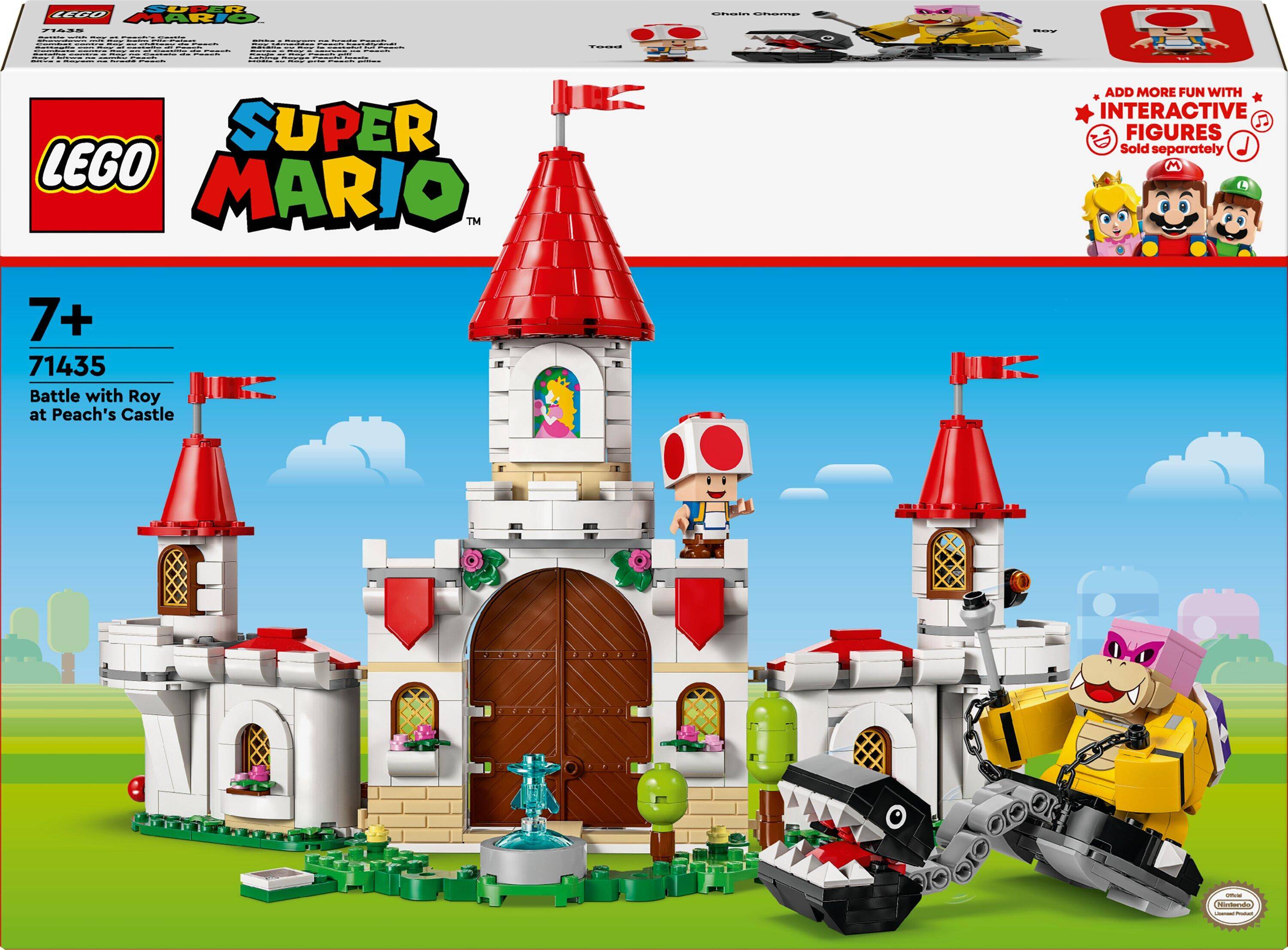 LEGO® SUPER MARIO Roy i bitwa na zamku Peach 71435 (738 elementów)