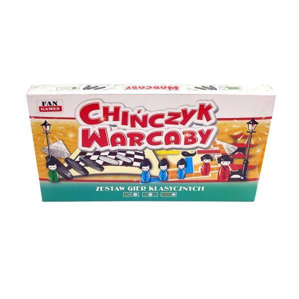 PROMO Chińczyk Warcaby gra planszowa 802194