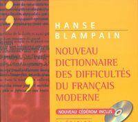 Nouveau dictionnaire des difficultés du français moderne + CD-ROM